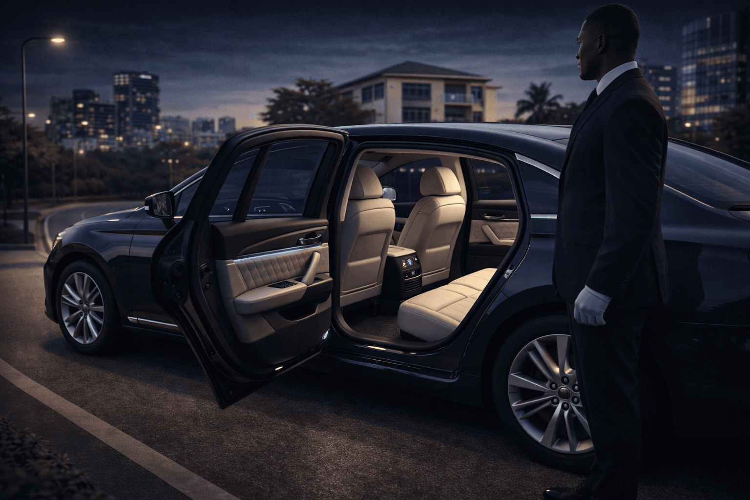 Luxury car hire service